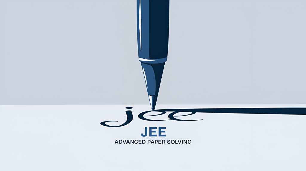 JEE Advanced Paper Solving